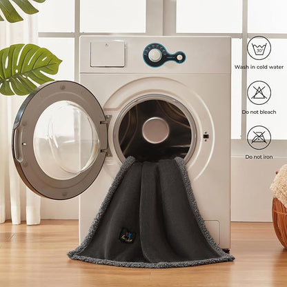 Luciphia Waterproof Blanket for Large Dogs Liquid Proof Large（65" x 57"）