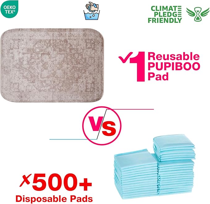 Washable Pee Pads for Dogs 100% Waterproof,