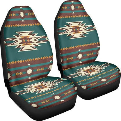 Tribal Aztec Seat Covers for Cars Front Seat