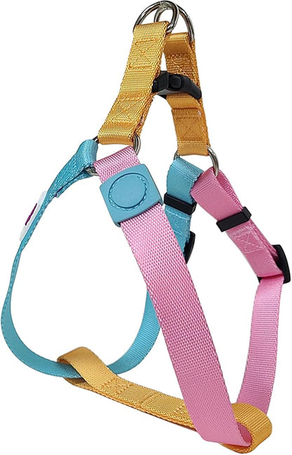 Tri-Color Color Dog Harness