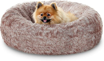 Calming Donut Dog Beds for Small Dogs and Cat 20")