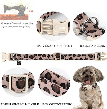 DOGWONG Cotton Dog Collar