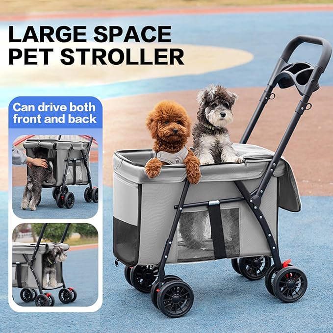 Pet Stroller 4 Wheels