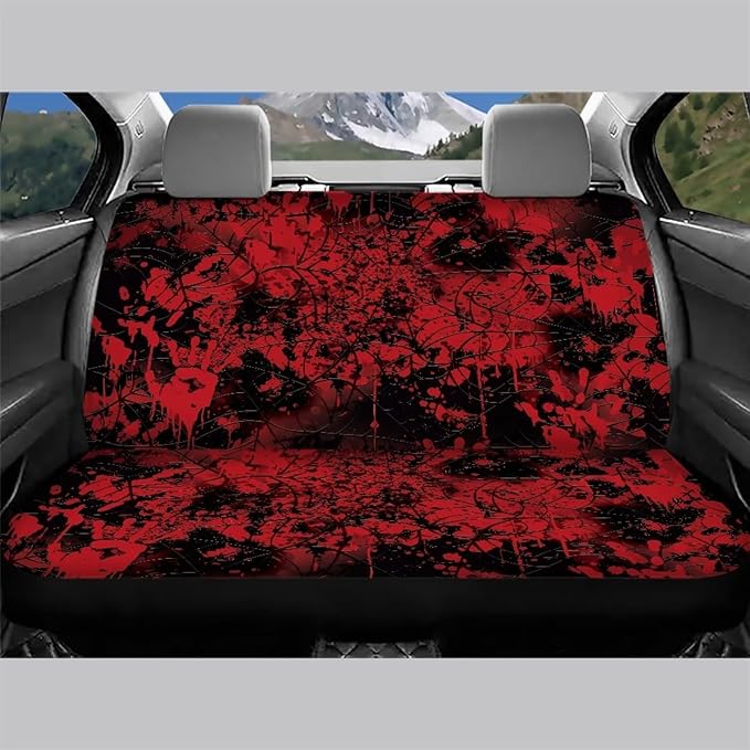 AFPANQZ Car Rear Bench Covers Protective Halloween Car