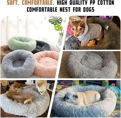 Dog Bed Calming Dog Beds for Small Medium Large Dogs Bed(20")