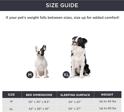 Bedsure XL Elevated Raised Outdoor Dog Bed 42 inches