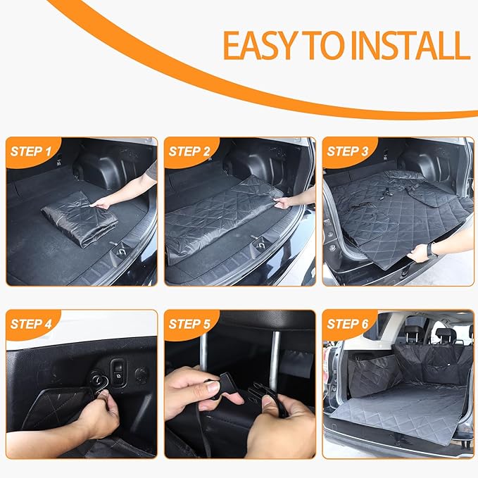 Cargo Liner for Dogs Compatible with Subaru Forester 2013-2018 (2013-2018)