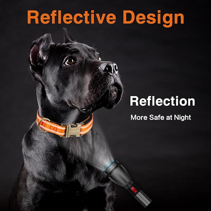 CHEDE Reflective Dog Collar