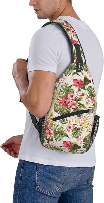 Stylish Sling Bag for Women Men Casual Backpack Crossbody Chest Shoulder Bag Gym Sports Travel Hiking Daypack