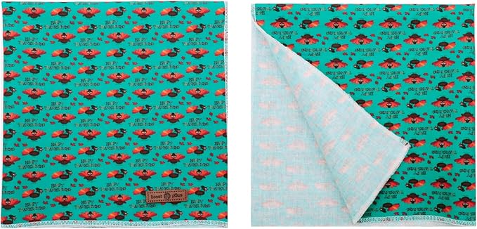 Lionet Paws Thanksgiving Dog Bandana Washable Cotton Handkerchief