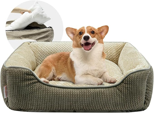 Miguel Removable Washable Dog Bed for Medium Dog Easy Clean 30 Inch
