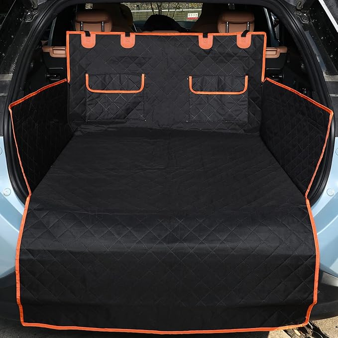 NESTROAD SUV Cargo Liner for Dogs Size,65"×72",Black