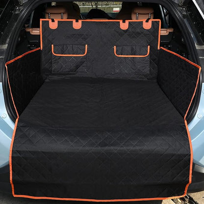 NESTROAD SUV Cargo Liner for Dogs Size,65"×72",Black