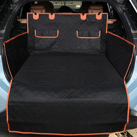 NESTROAD SUV Cargo Liner for Dogs Size,65"×72",Black