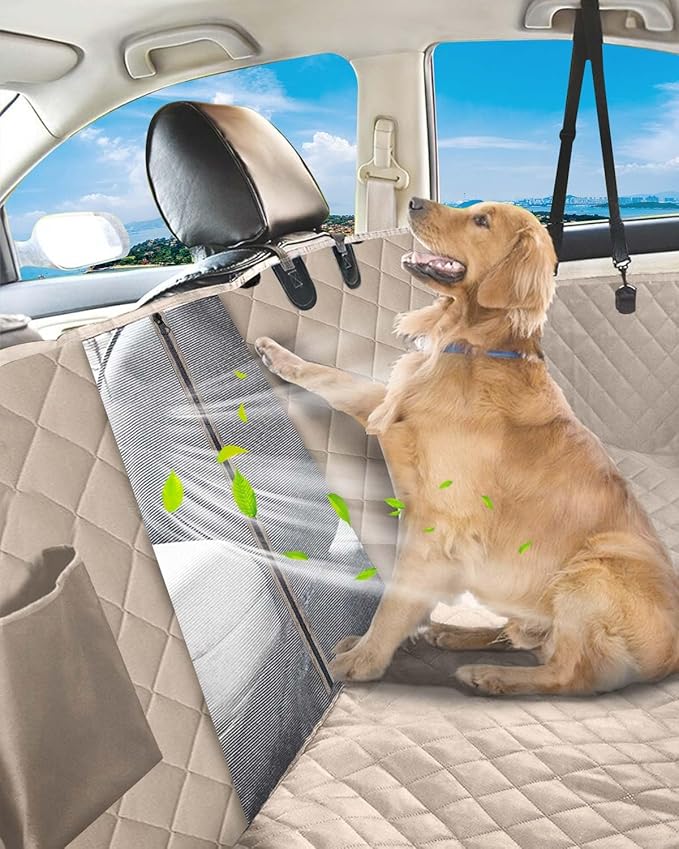Victoper Dog Car Seat Cover 100% Waterproof 60" W 64" L
