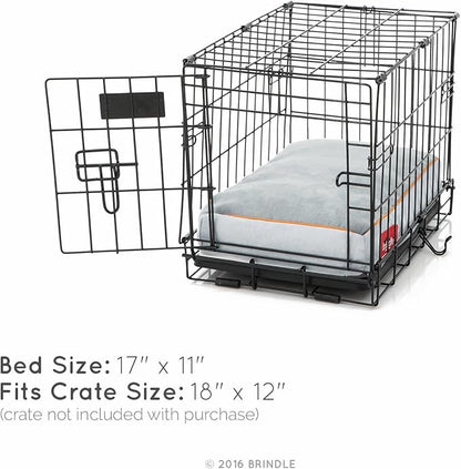 BRINDLE Stone Shredded Memory Foam Pet Bed