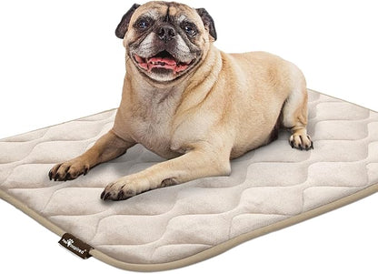 Paw Inspired Washable Padded Crate Mats for Dogs 29” x 18” Pad, 30-inch Kennels