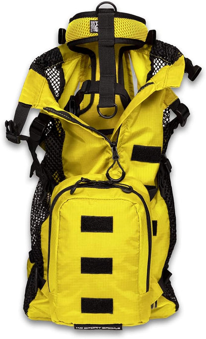 K9 Sport Sack Walk-On | Dog Carrier Dog Backpack with Harness & Storage (Large, Buttercup Yellow)