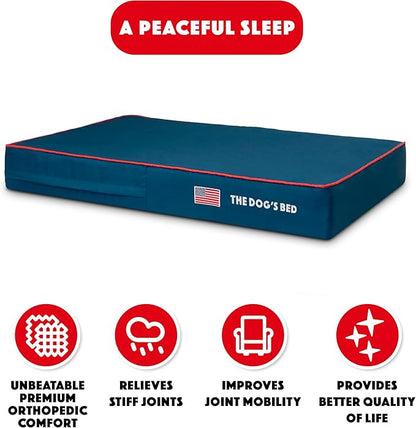 The Dog’s Bed Orthopedic Memory Foam Dog Bed 46x28, Pain