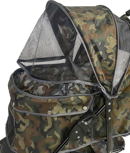 AmorosO 4 Wheels Pet Convenient Stroller