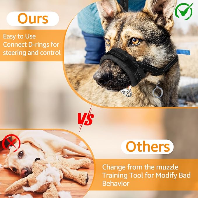 SlowTon Soft Dog Muzzle