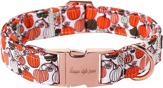 Unique style paws Dog Collar Metal Buckle Collar