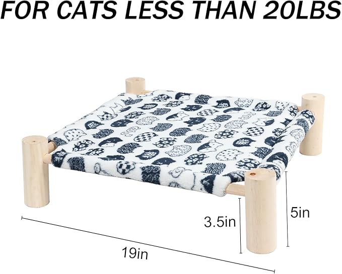 Patas Lague Cat and Dog Hammock Bed Small Dog Bed