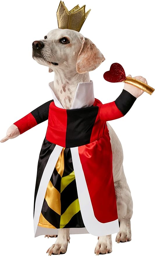 Rubie's Disney Queen Of Hearts Pet Costume, As Shown, Large