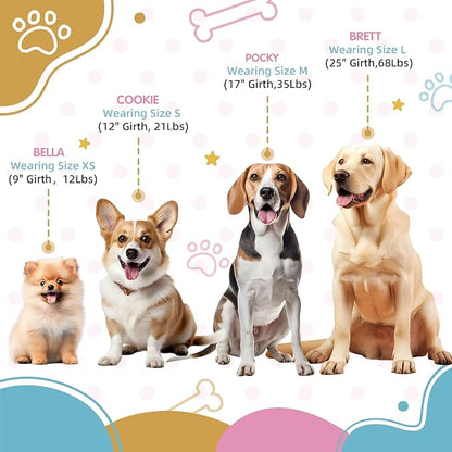 Tri-Color Color Dog Harness