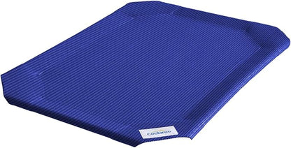 Coolaroo The Original Elevated Pet Bed Replacement Cover, Medium, Aquatic Blue