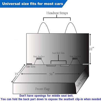 Bench Car Seat Cover Protector