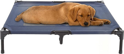 Elevated Dog Bed 36x29.75-Inch Portable 80lbs by