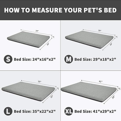 Panku Large 36inch Dog Bed 35x22x2)