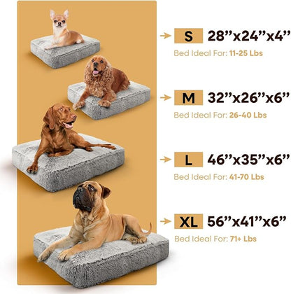 Bessie and Barnie Rectangle Dog Bed