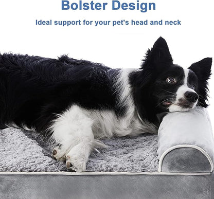 Figopage Jumbo Dog Bed for Large Dogs