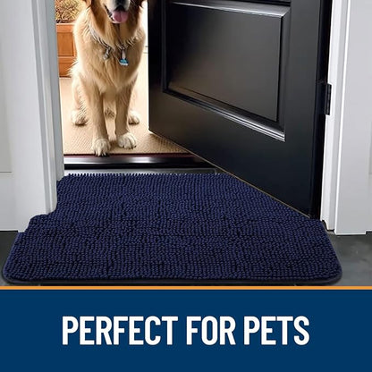 OLANLY Dog Door Mat for Muddy Paws 48x30