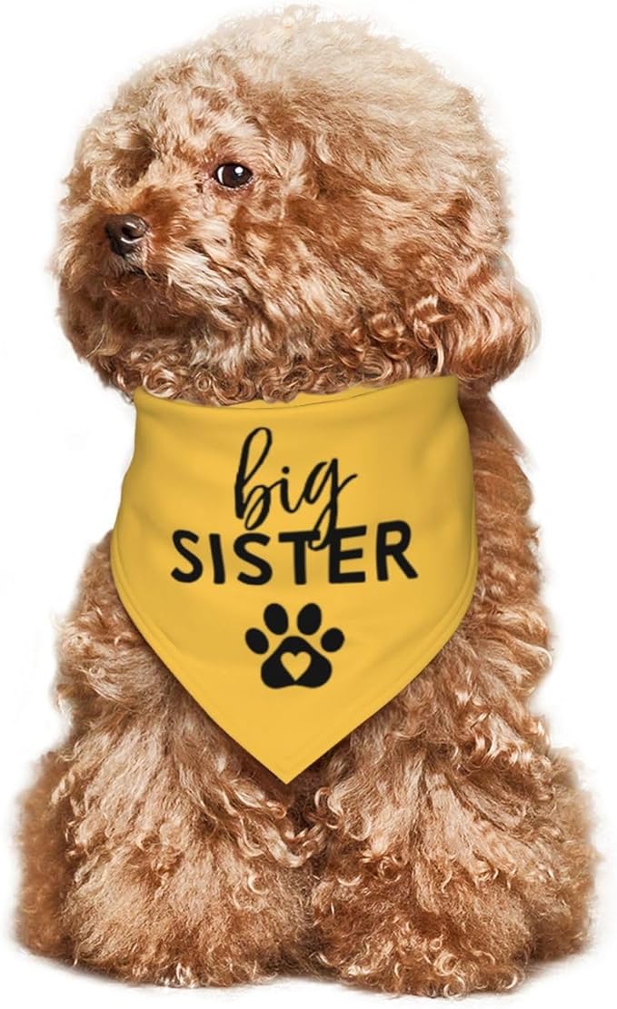 Big Sister Dog Bandana