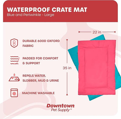 Downtown Pet Supply Large Dog Crate Mat