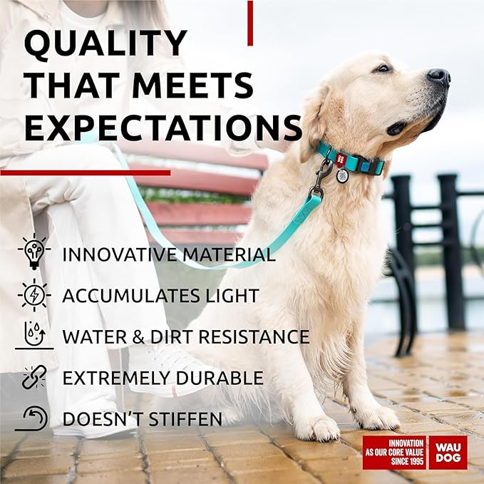 WAUDOG Waterproof Dog Collar