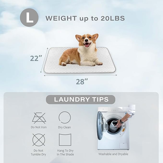 MICROCOSMOS Pet Cooling Mat & Sleeping Pad- Breathable Bubble Surface