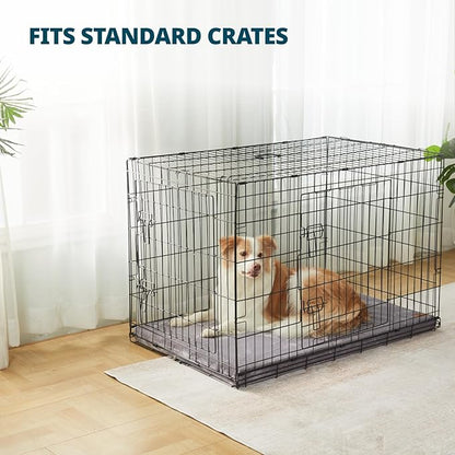 Memory Foam Dog Crate Pad 42-inch Dog