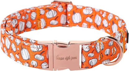 Unique style paws Dog Collar Metal Buckle Collar