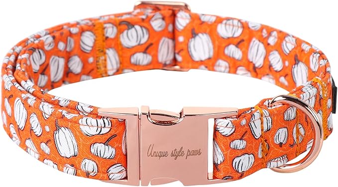 Unique style paws Dog Collar Metal Buckle Collar