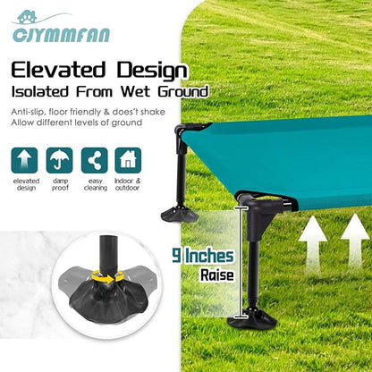 Elevated Dog Bed with 2024 Newest Canopy