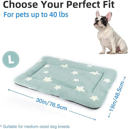 Mora Pets Dog Crate Pad Dog Bed Mat 30 inch 30 x 19