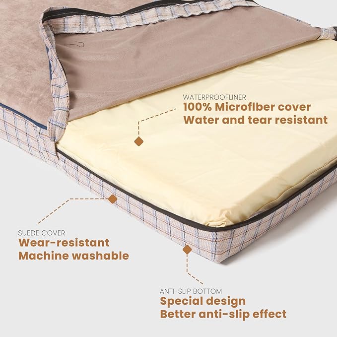 Laifug Memory Foam Dog Bed