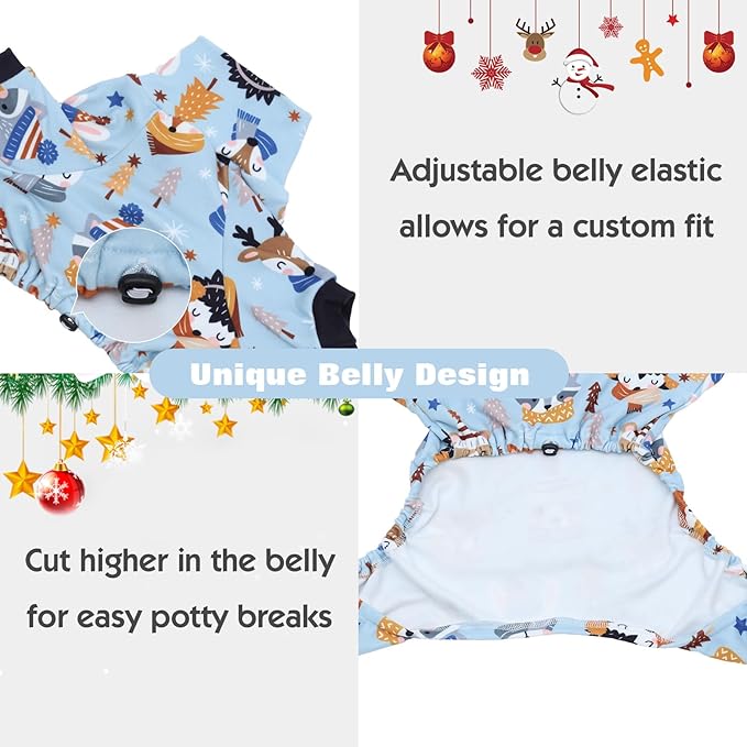 CuteBone Turtleneck Dog Pajamas Pet Clothes Thermal Dralon Onesie Cashmere High-Necked Puppy Pjs Coat GP10L