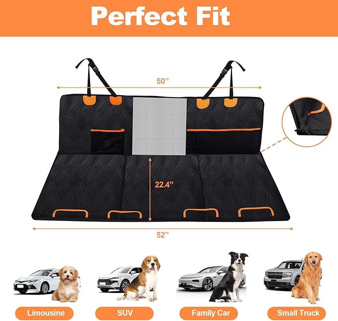 Back Seat Extender for Dogs