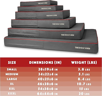 The Dog’s Bed Orthopedic Memory Foam Dog Bed 40x25, Pain