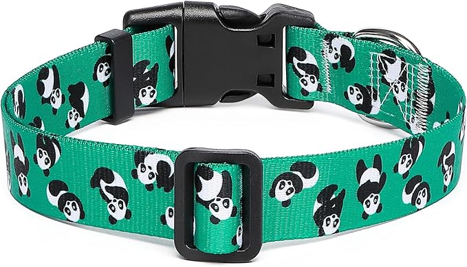 Adjustable Dog Collar with Patterns